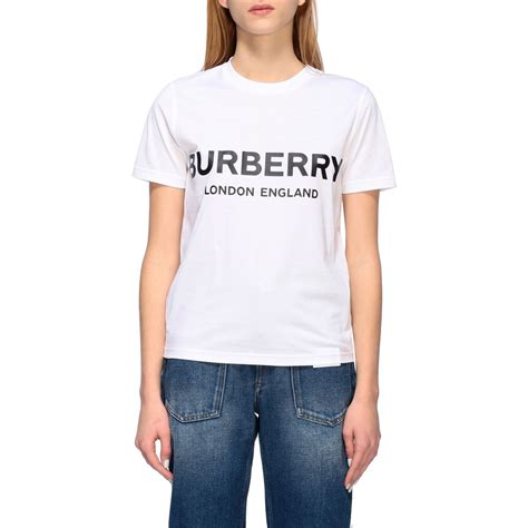 burberry white womens t-shirt medium|burberry t shirt original price.